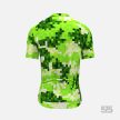 Kerékpáros Mez - Pixel Camo Green