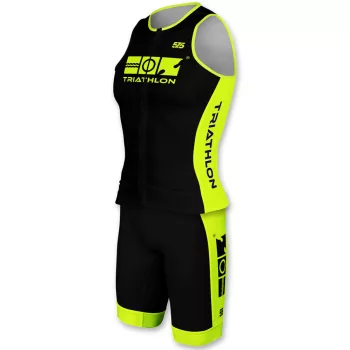 Triatlon versenymez - 2 részes - STANDARD - Fluo
