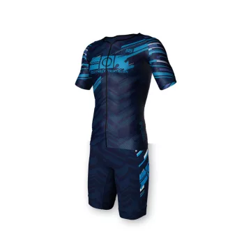   Triatlon versenymez - 2 részes - rövid ujjú - KTR 2019 - Blue