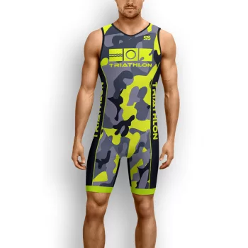 Triatlon versenymez- Endurance - CAMO - Fluo