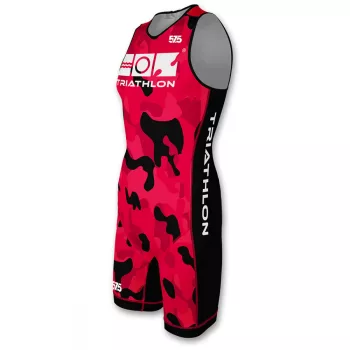 Triatlon versenymez- Endurance - CAMO - Red