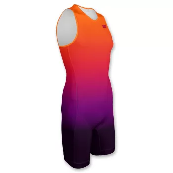 Triatlon versenymez - PRO - Dream  Orange - Purple