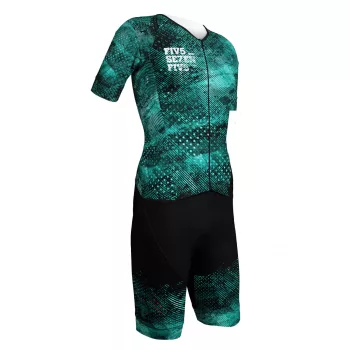 Triatlon versenymez - Rövid ujjú - Hurricano Green