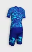 Triatlon versenymez - Rövid ujjú - Affinity Blue