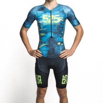   Triatlon versenymez - HIGH Perfomance -Rövid ujjú - 575 Team Blue