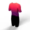Triatlon versenymez - HIGH Perfomance -Rövid ujjú - Dream Coral-Purple