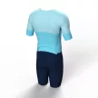 Triatlon versenymez - HIGH Perfomance -Rövid ujjú - Three Stripe Light Blue