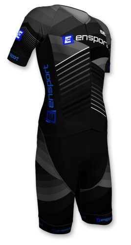 Triatlon versenymez -Rövid ujjú - ENSPORT - DARK BLUE