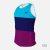 Futópóló ujjatlan férfi - Threestripe Dark Magenta