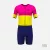 Triatlon versenymez - HIGH Perfomance -Rövid ujjú - Threestripe Pink