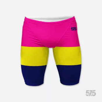 Férfi úszónadrág bermuda - Threestripe Pink