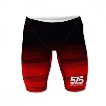 Férfi úszónadrág bermuda - 575 TEAM - Red
