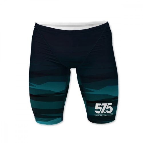 Férfi úszónadrág bermuda - 575 TEAM - Turquoise