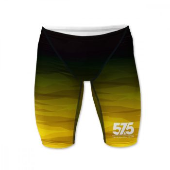 Férfi úszónadrág bermuda - 575 TEAM - Yellow